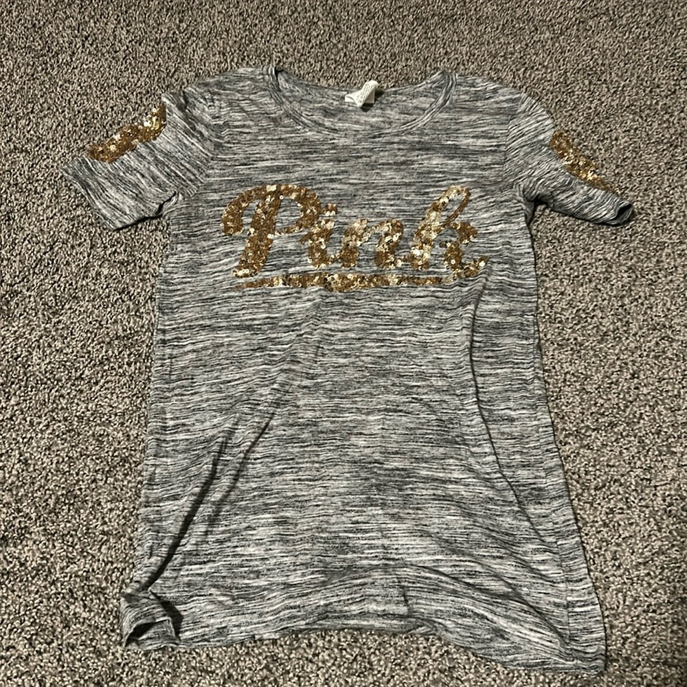Victoria secret pink bling top